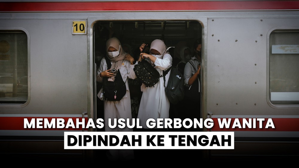 Kata KAI soal Usul Gerbong Wanita Dipindah