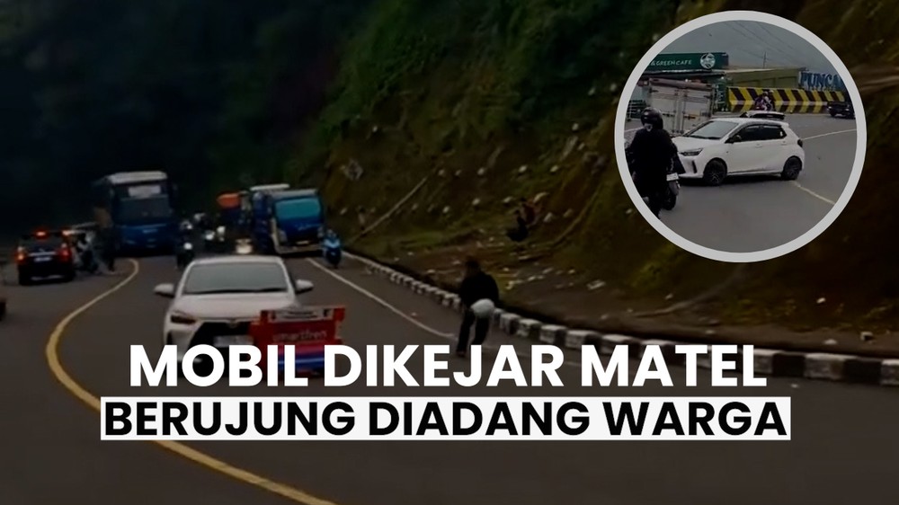 Panik Dikejar Mata Elang, Sopir Ngawur Bawa Mobil
