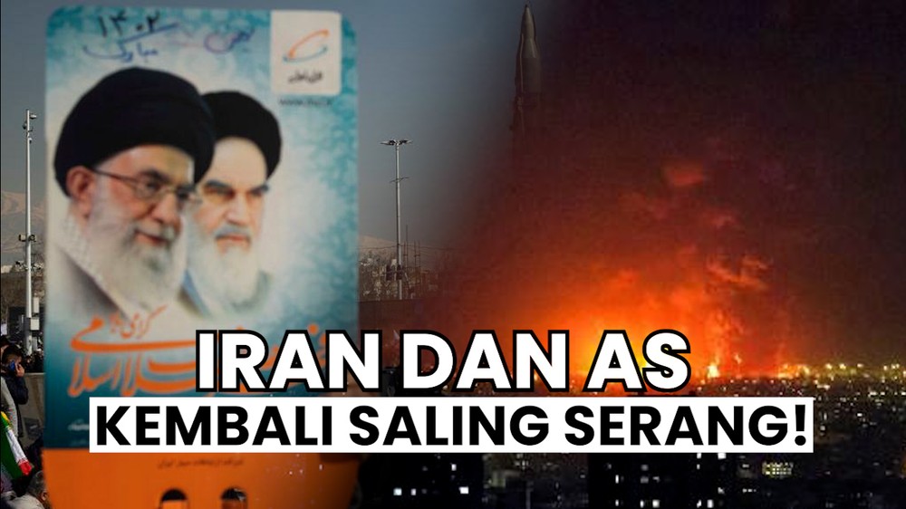 Perang Iran Vs AS Kembali Pecah