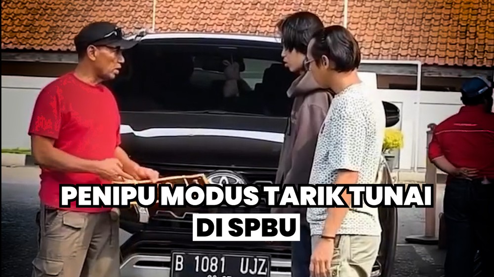 Aksi Tipu-tipu Modus Tarik Tunai di SPBU