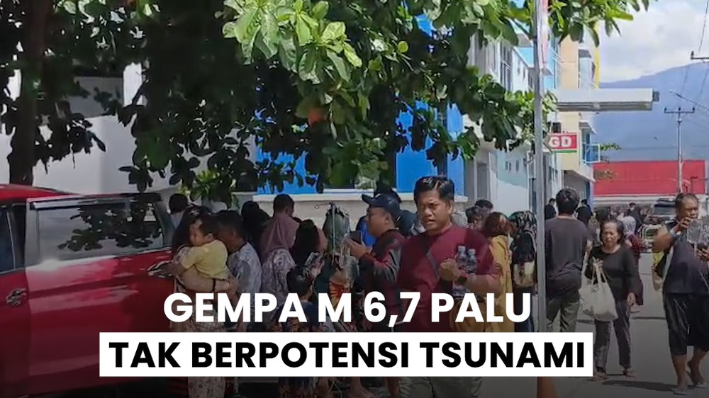Gempa M 6,7 Guncang Palu