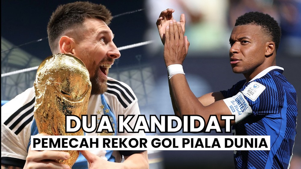 Mbappe atau Messi, Siapa yang Bakal Cetak Rekor?