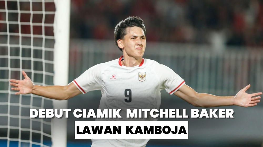 Baker Hat-Trick, Indonesia Bantai Kamboja 5-1