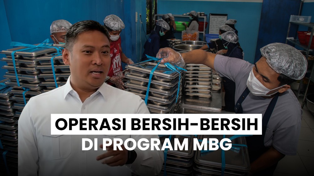 Sudaryono Bersih-bersih di Program MBG