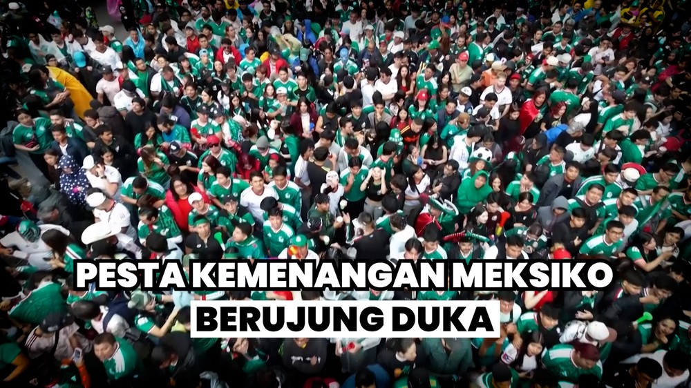 4 Tewas dalam Pesta Kemenangan Meksiko