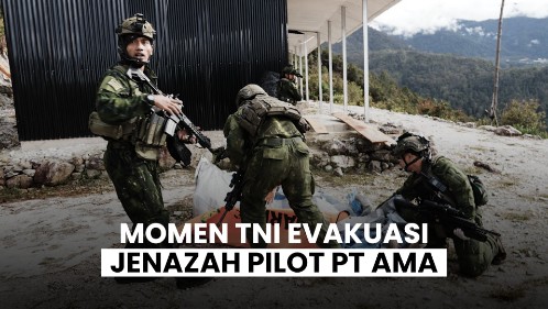 Jasad Pilot AMA Dievakuasi