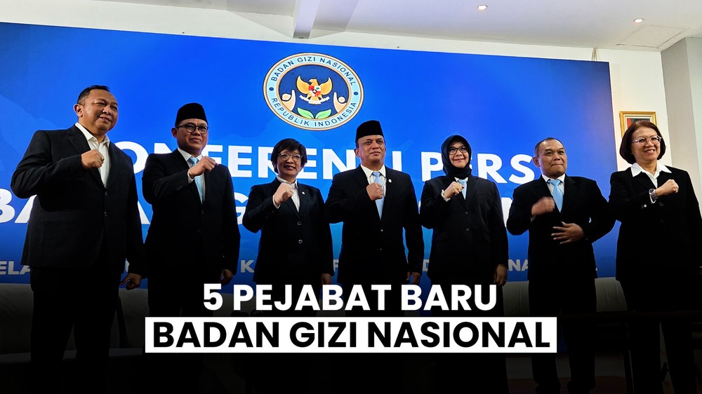 BGN Kenalkan 5 Pejabat Baru