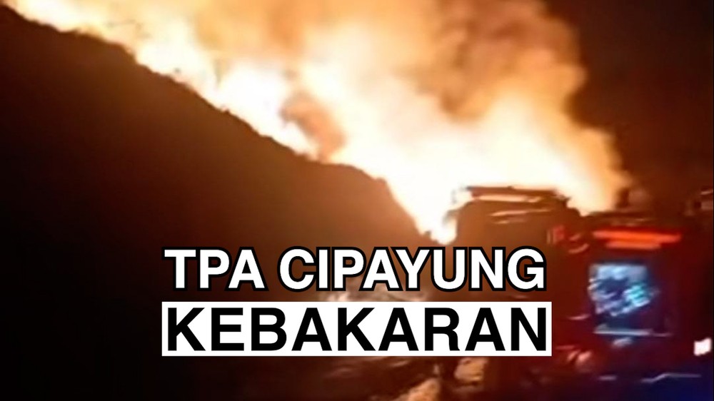 TPA Cipayung Depok Kebakaran