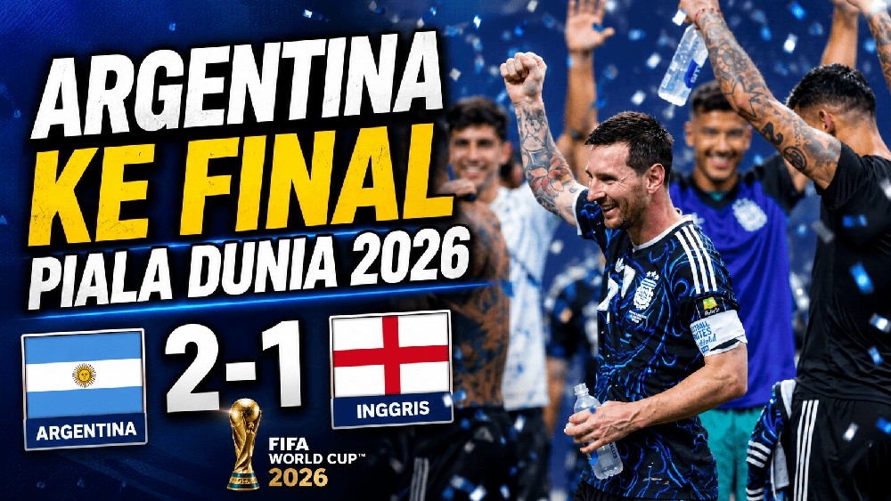 Argentina Menang Comeback vs Inggris
