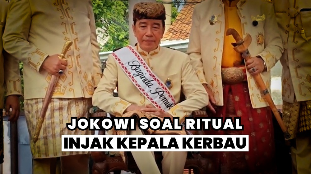 Ritual Injak Kepala Kerbau Dikaitkan ke Politik