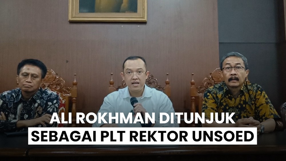 Penunjukan Plt Rektor Unsoed