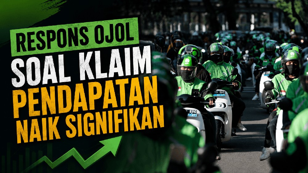 Pengemudi Ojol Bicara soal Pendapatan