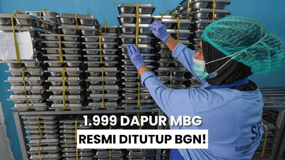 BGN Tutup 1.999 Dapur MBG karena Alasan Ini