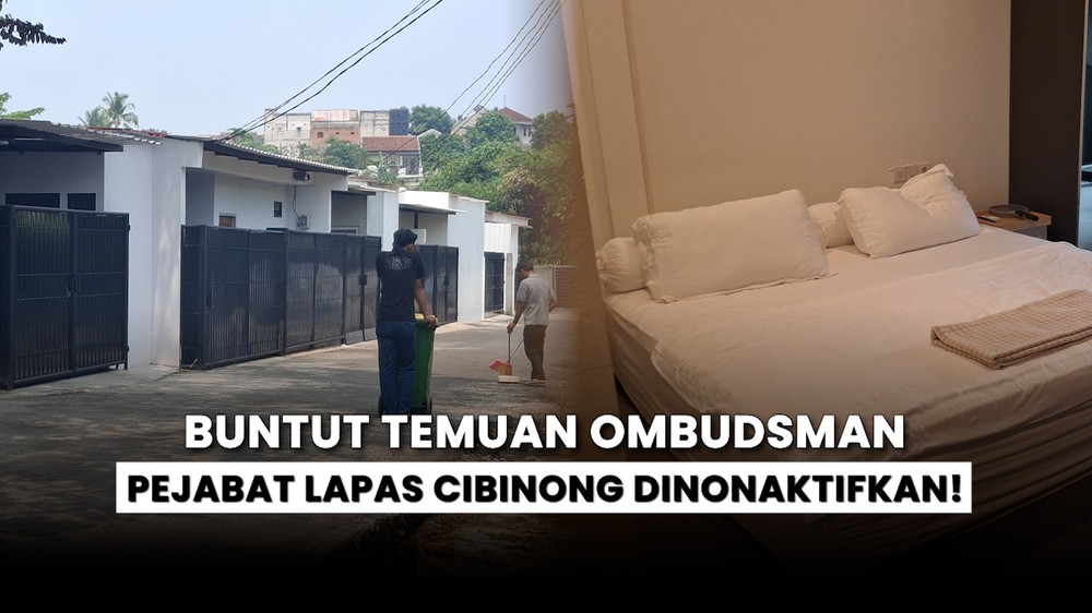 Imbas Temuan Klaster Mewah Lapas Cibinong