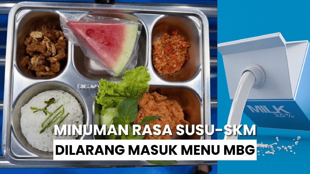 BGN Larang Minuman Rasa Susu-SKM di MBG