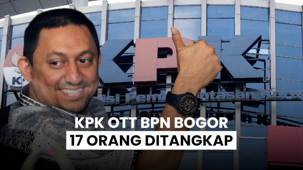 KPK OTT BPN Kabupaten Bogor!