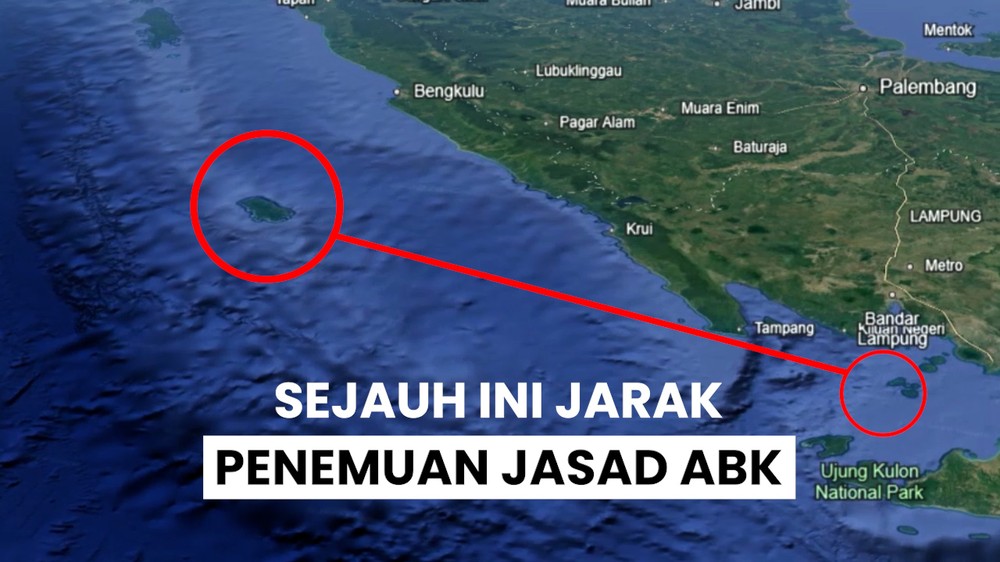 Lokasi Jasad ABK Arupadatu 1