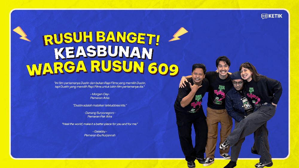 Warga Rusun 609 Full Asbun!