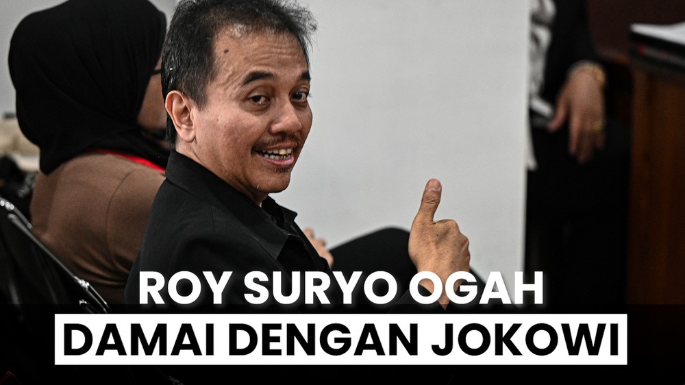 Roy Suryo Didakwa Memfitnah Jokowi