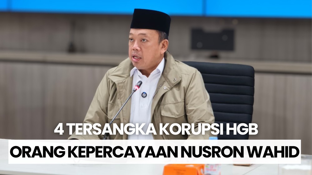 KPK soal 4 Tersangka Korupsi HGB 