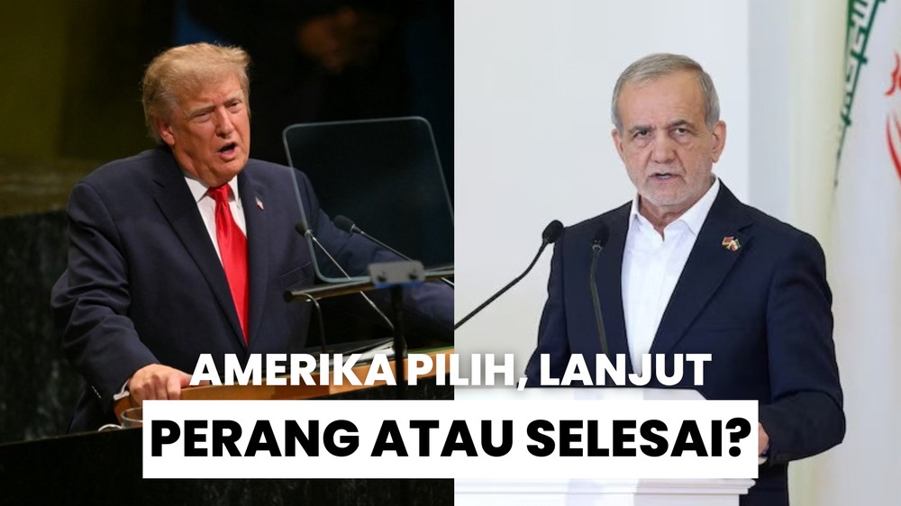 Amerika, Mau Lanjut Perang Lawan Iran atau...