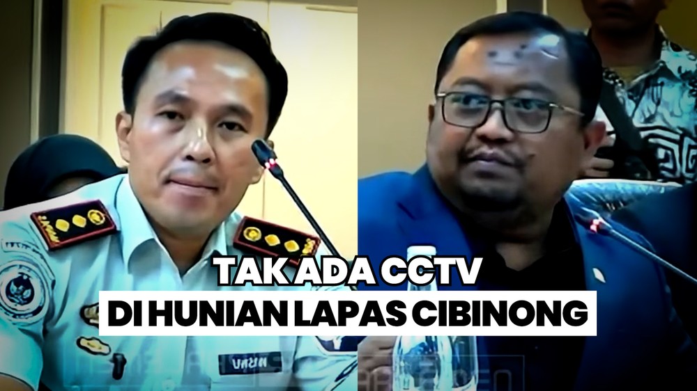 Hunian Lapas Cibinong Tak Ada CCTV!