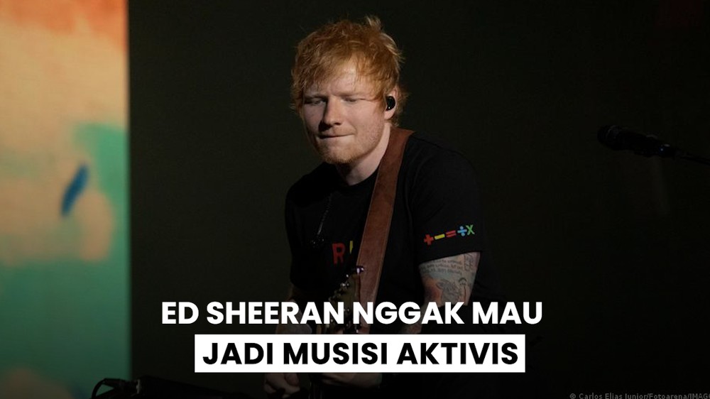 Ed Sheeran Buka Suara soal Isu Gaza