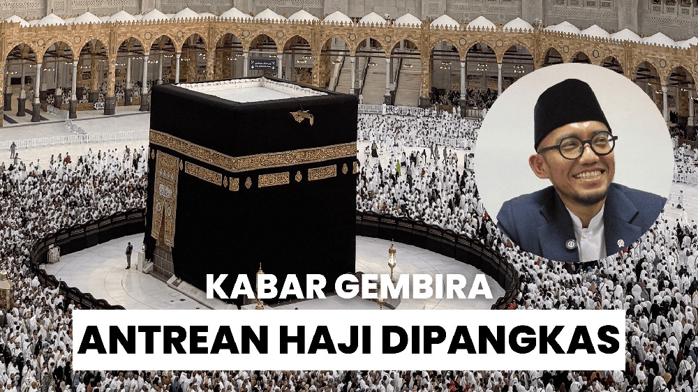 Alhamdulillah! Antrean Haji Dipangkas Signifikan