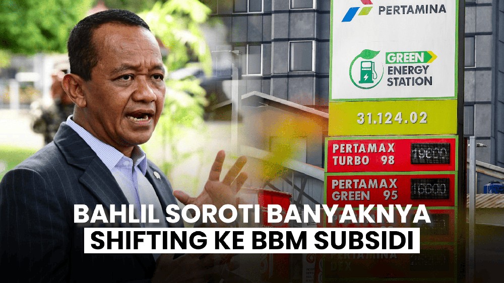 Bahlil Minta Warga Mampu Tak Pakai BBM Subsidi