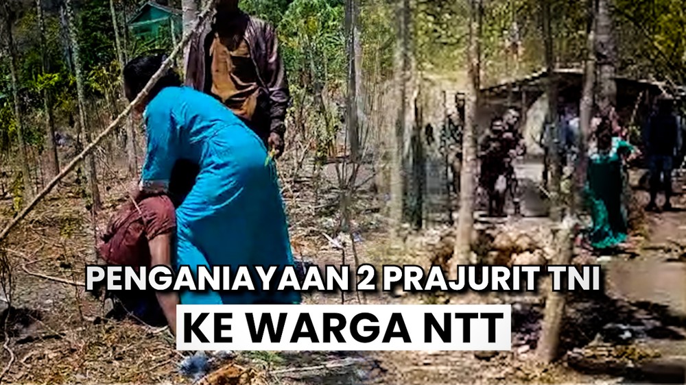 2 Prajurit TNI Aniaya Warga NTT