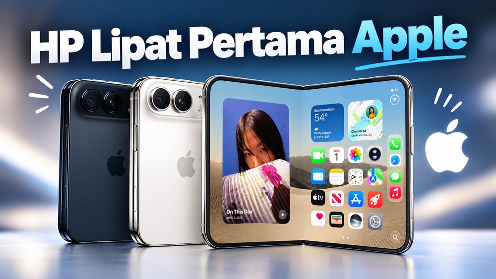 Penampakan iPhone Lipat Pertama