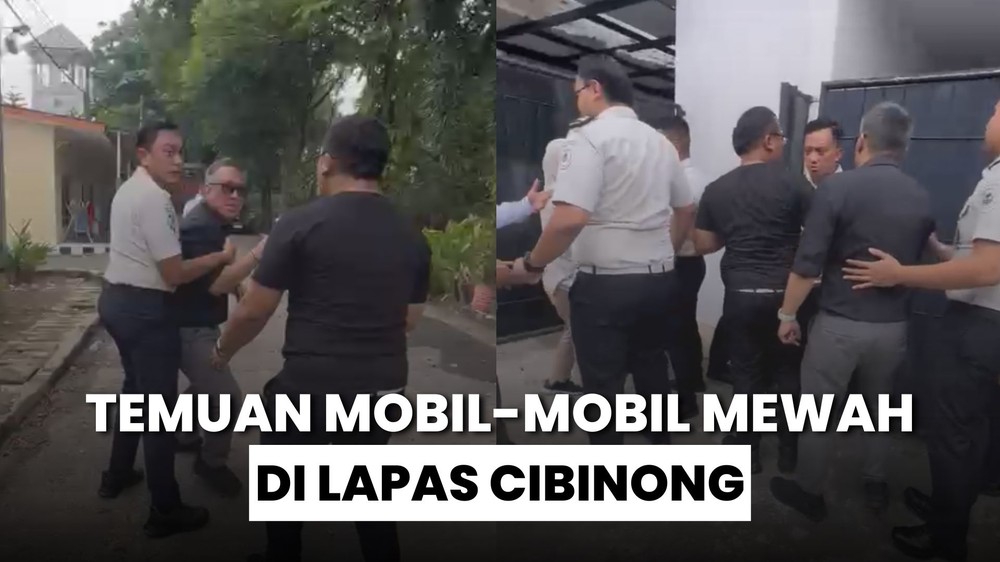 Teka-teki Mobil Mewah di Lapas Cibinong