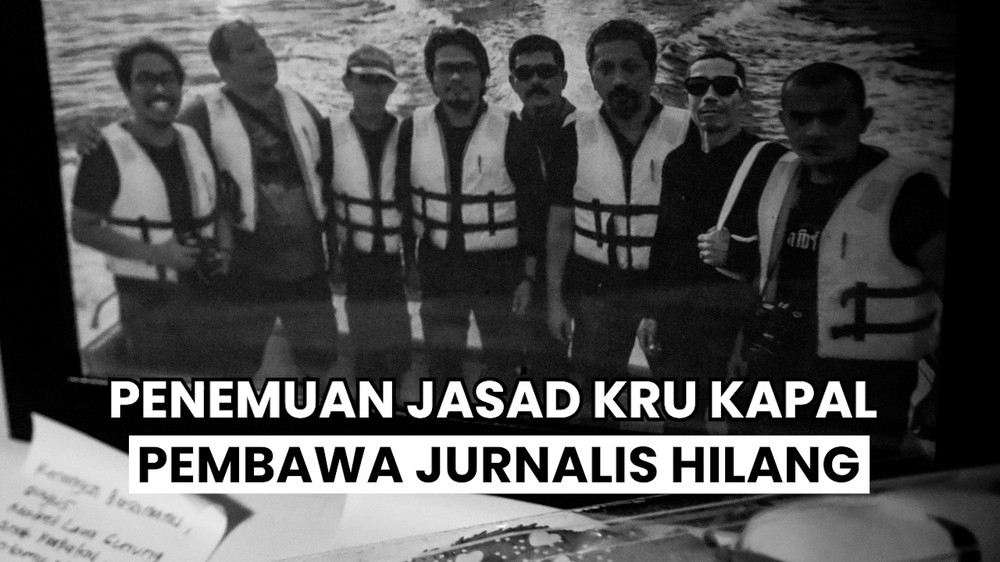 Kronologi Penemuan Jasad Kru Kapal Bawa 5 Jurnalis