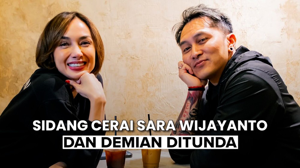 Demian Absen di Sidang Cerai Perdana