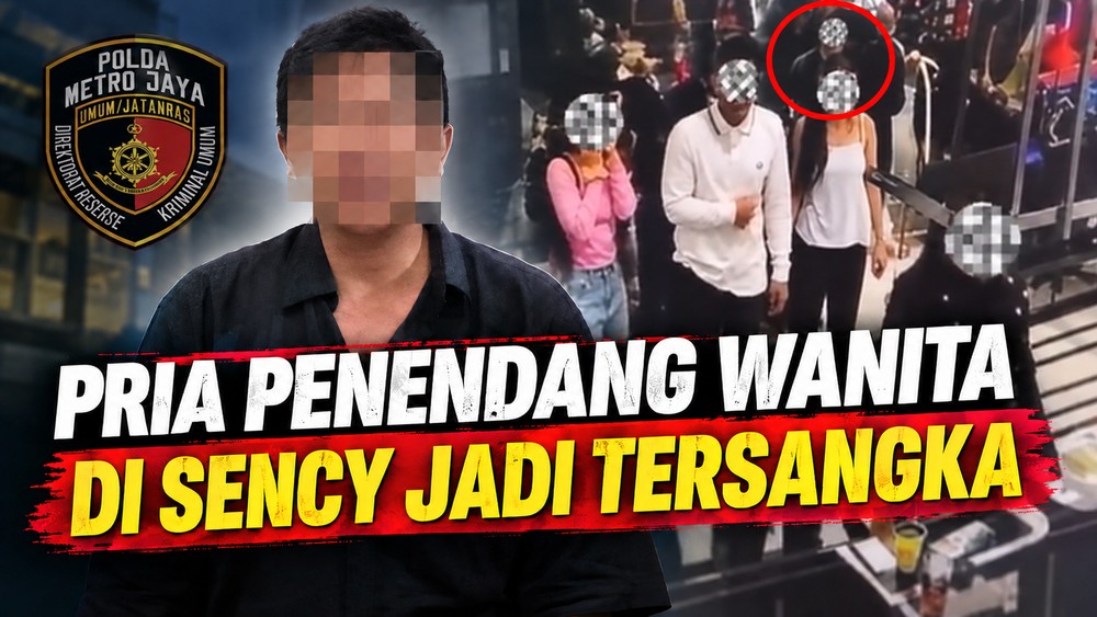 Nasib Pria yang Tendang Wanita di Sency