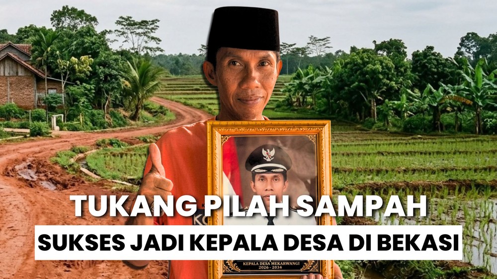 Saat Tukang Pilah Sampah Jadi Kades