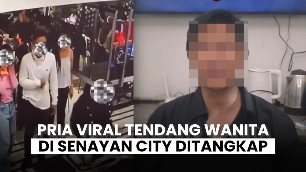 Pria Tendang Wanita di Sency Ditangkap