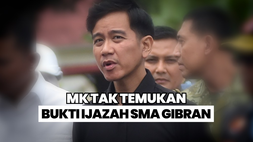 Gibran Tak Punya Ijazah Setara SMA