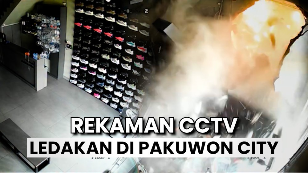 CCTV Ledakan di Pakuwon City