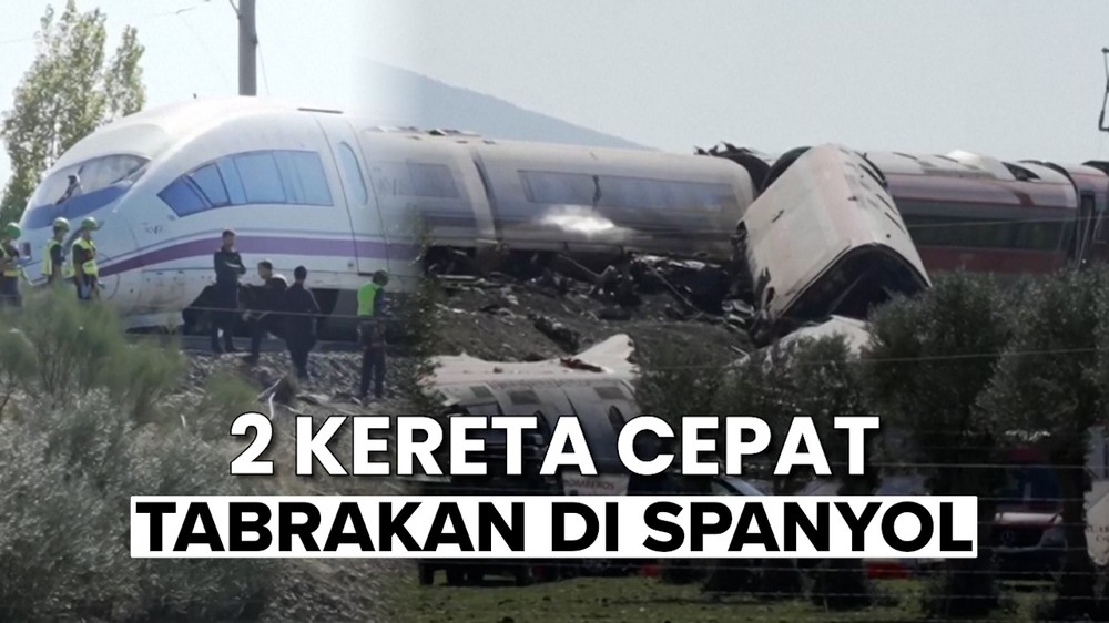 Puluhan Orang Tewas dalam Tabrakan Kereta