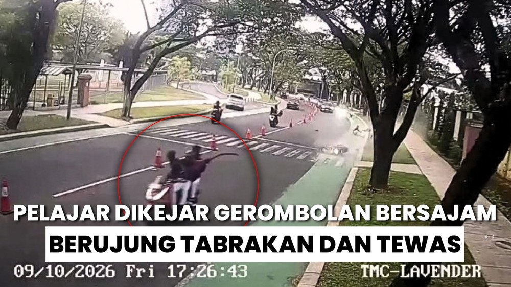 Kecelakaan Tragis Pelajar di Tangsel