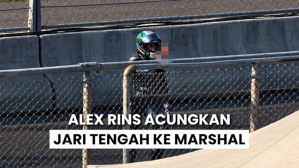 Alex Rins Cekcok dengan Marshal