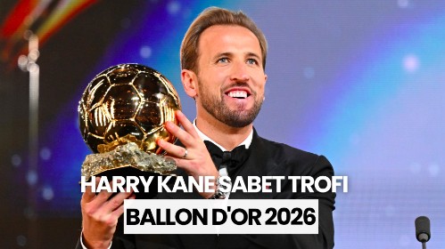 Harry Kane Raih Trofi Ballon dOr 2026