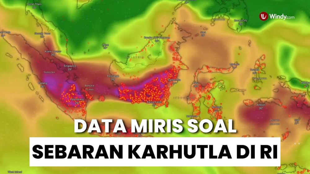 Karhutla di RI Belum Mereda