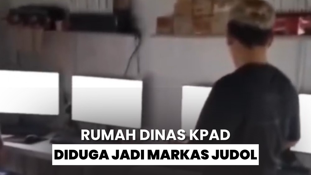 Viral Rumah Dinas KPAD Diduga Jadi Markas Judol
