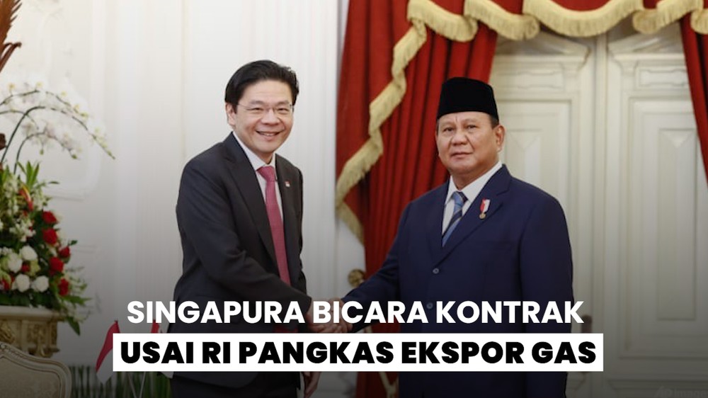 PM Singapura Respons RI Pangkas Ekspor Gas