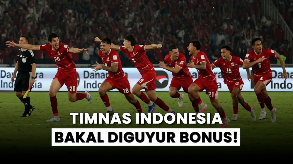 Timnas Indonesia Dapat Bonus!