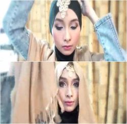 Image Result For Tutorial Hijab Pashmina Malaysia