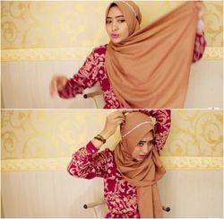 Image Result For Tutorial Hijab Pashmina Sifon Natasha Farani