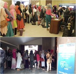 Foto: Meriahnya Audisi Sunsilk Hijab Hunt 2015 di Bandung